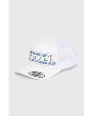 O'neill Sportswear Flower Trucker Cap - White