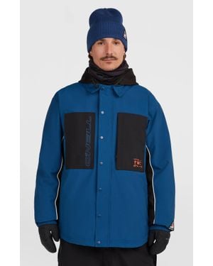 O'neill Sportswear Fwc'Play Shacket Snow Jacket - Blue