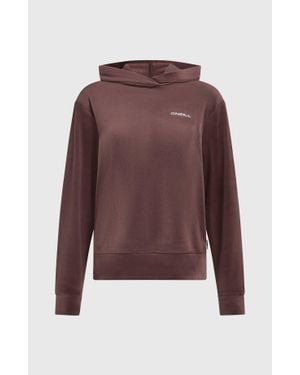 O'neill Sportswear Fwc'Cruz Velour Hoodie - Red