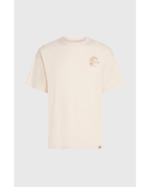 O'neill Sportswear O'Riginals Back-Print T-Shirt - Natural