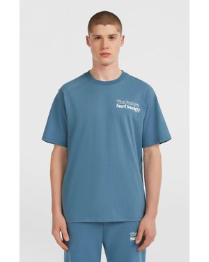 O'neill Sportswear Future Surf Society T-Shirt - Blue