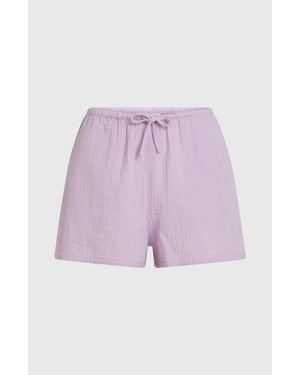 O'neill Sportswear Brenda Structured Shorts - Purple