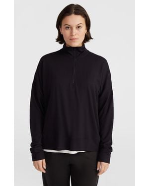 O'neill Sportswear Half-Zip Sweatshirt - Black