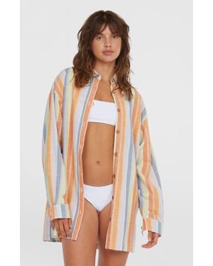 O'neill Sportswear Beach Vintage Long Shirt - Multicolour