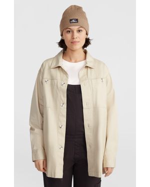 O'neill Sportswear Twill Overshirt - Natural