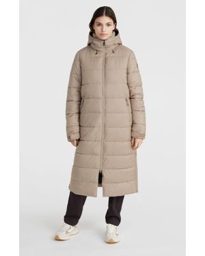 O'neill Sportswear O'Riginals Long Puffer Jacket - Natural