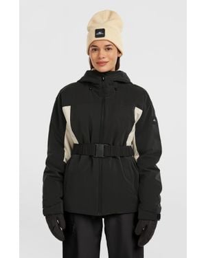 O'neill Sportswear Fwc'Cruz Hybrid Belted Snow Jacket - White