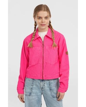 O'neill Sportswear O'Riginals Cord Jacket - Pink