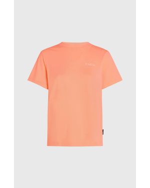 O'neill Sportswear Hybrid Polygiene T-Shirt - Orange