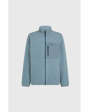 O'neill Sportswear Must-Have High-Pile Full-Zip Fleece - Blue