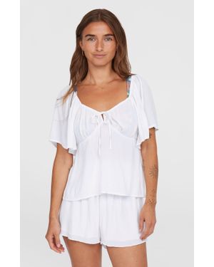 O'neill Sportswear Huges Woven Top - White
