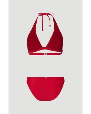 O'neill Sportswear Essentials Maria Cruz Bikini Set - Red