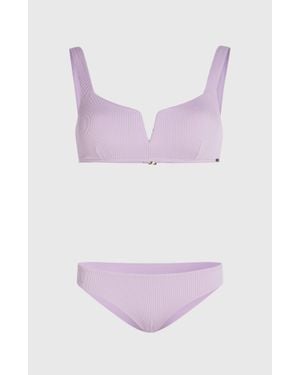 O'neill Sportswear Of The Wave Popoyo Matira Bikini Set - Purple