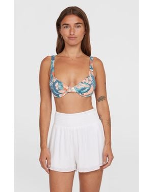 O'neill Sportswear Johnny Smocked Waist Shorts - White