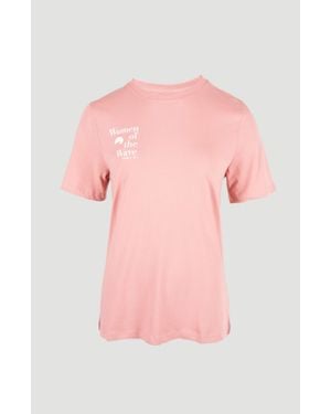 O'neill Sportswear Of The Wave T-Shirt - Pink