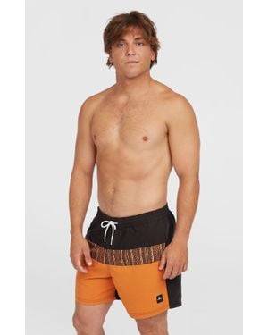 O'neill Sportswear Cali Block 15' Swim Shorts - Red
