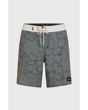 O'neill Sportswear Hyperfreak Mysto Scallop 19' Boardshorts - Grey