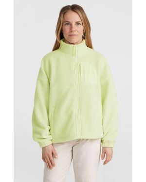 O'neill Sportswear High-Pile Full-Zip Fleece - Green