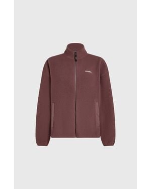 O'neill Sportswear Must-Have High-Pile Full-Zip Fleece - Red