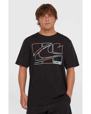 O'neill Sportswear Gradient T-Shirt - Purple