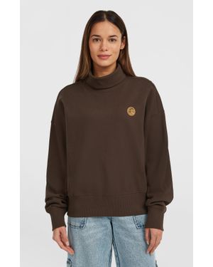 O'neill Sportswear O'Riginals High-Neck Crew Sweatshirt - Brown