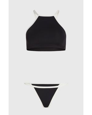 O'neill Sportswear High-Neck Bikini Set - Black