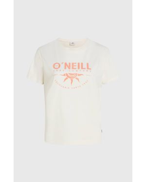 O'neill Sportswear Front Print T-Shirt - Natural