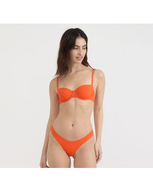 Organic Basics Swim Underwire Bikini Top - Orange
