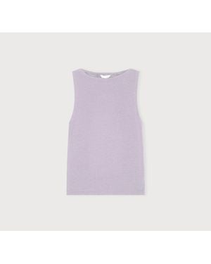 Organic Basics Everyday Boat Neck Top - Gray
