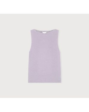 Organic Basics Everyday Boat Neck Top - Gray