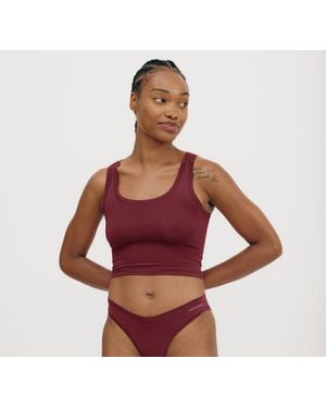 Organic Basics Flex Tank Top - Red