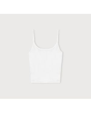Organic Basics Core Singlet - White