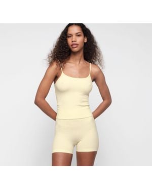 Organic Basics Seamless Waffle Cami - Natural