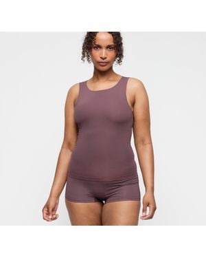 Organic Basics Smooth Tank Top - Purple