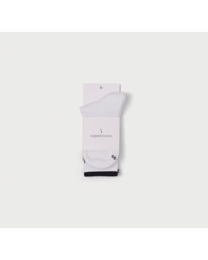 Organic Basics Active Tennis Socks - White