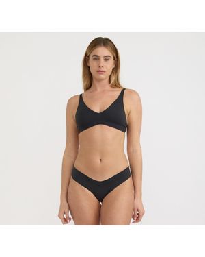 Organic Basics Bare Cheeky Briefs - Black