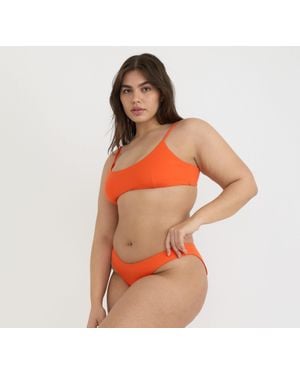 Organic Basics Swim Cheeky Bikini Bottom - Orange