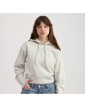 Organic Basics Weekend Boxy Hoodie - Gray