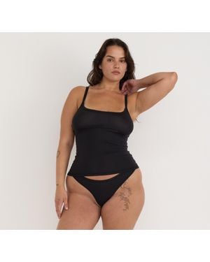 Organic Basics Soft Touch Veil Cami - Black