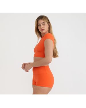 Organic Basics Swim Bikini Shorts - Orange