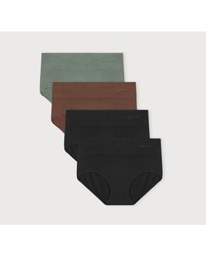 Organic Basics Smooth Hipster 4-Pack - Gray