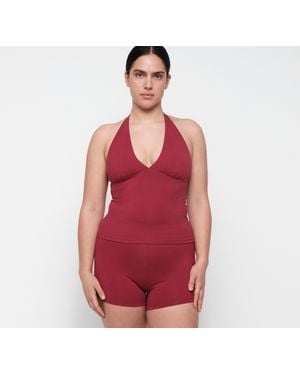 Organic Basics Core Hot Pants - Red