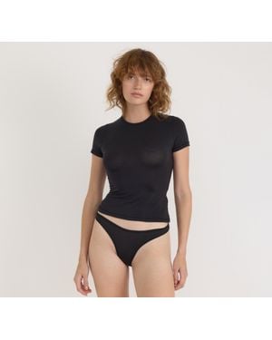 Organic Basics Soft Touch Veil Tee - Blue