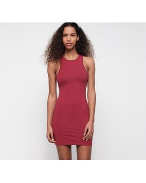 Organic Basics Core Mini Dress - Red