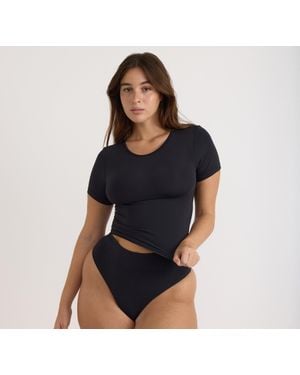 Organic Basics Smooth Tee - Blue