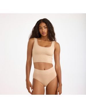 Organic Basics Smooth Corset Top - Brown