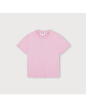 Organic Basics True Heavy Boxy Tee - Red
