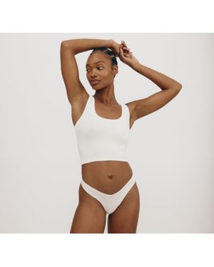 Organic Basics Flex Tank Top - Brown