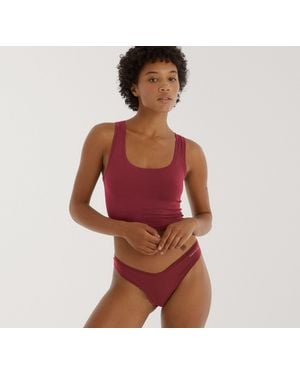 Organic Basics Flex Tank Top - Red
