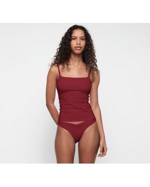 Organic Basics Flex Cami - Red